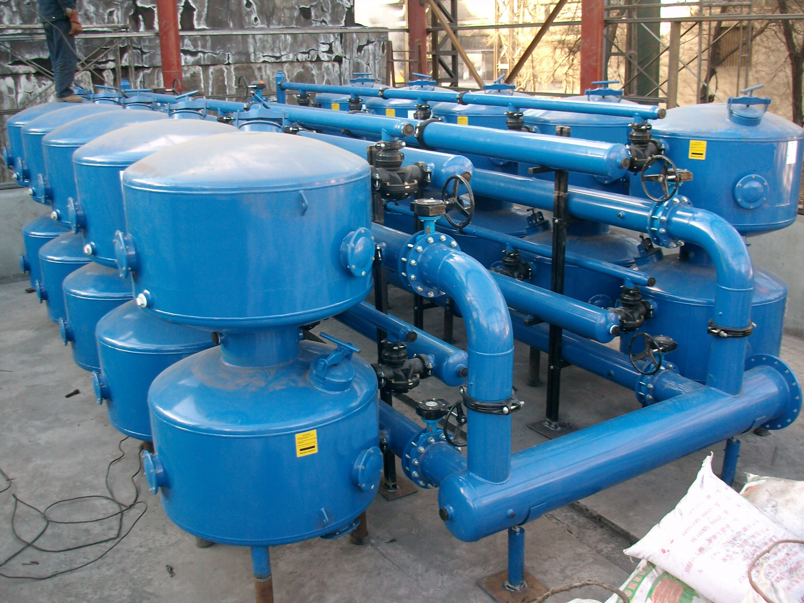 砂石過濾設備、灌溉、水肥一體化水處理設備、全自動反沖洗砂石過濾器