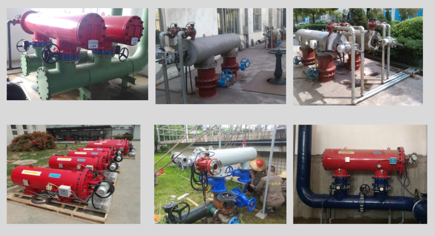 A500電動刷式自清洗過濾器應(yīng)用安裝現(xiàn)場