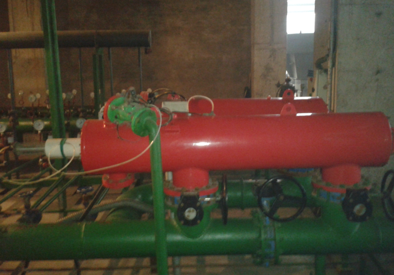 　反沖洗過濾器設備應用現場