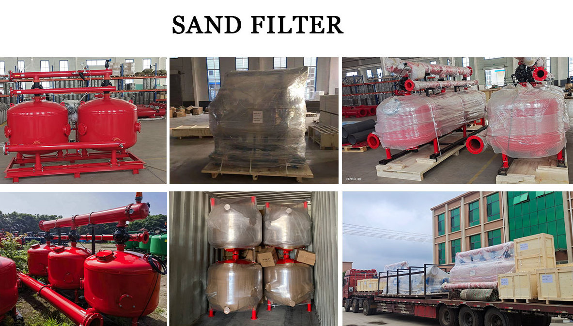 北京中遠通砂石過濾器設備發貨打包