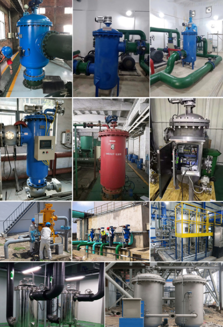 吸咀式全自動清洗過濾器應用現場