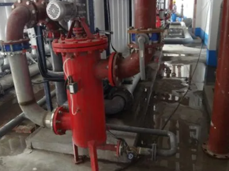 立式自清洗過濾器應用