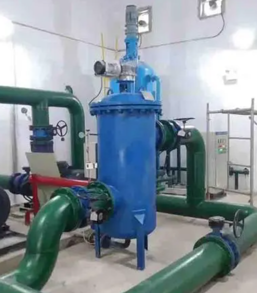 刷式過濾器應用安裝現場