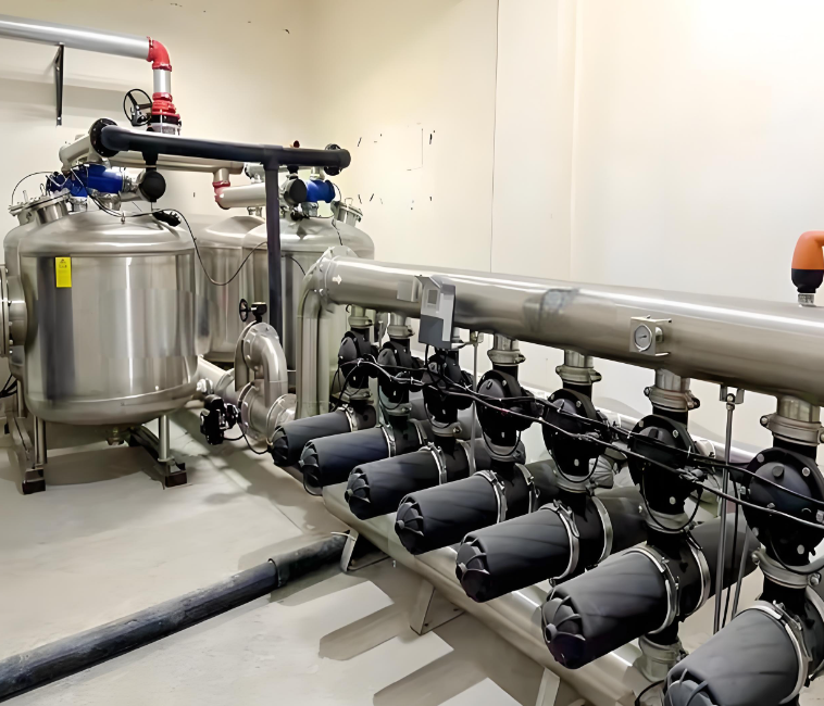 疊片過濾器應用現場