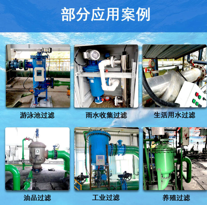 自清洗過濾器設備應用