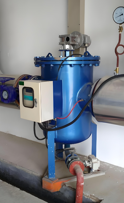 立式自清洗過濾器應用現場