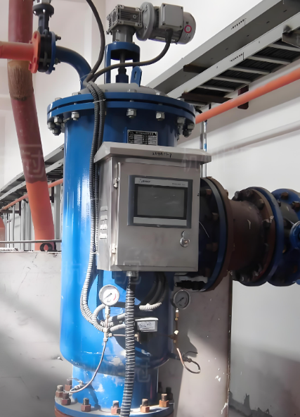 立式自清洗過濾器應用現場