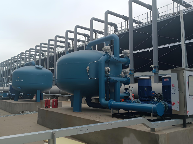 砂濾器設備應用現場